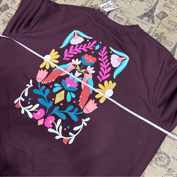 Latino Heritage Month By Sol Cotti Unisex Burgundy Crew Neck Adult Sweatshirt - Picture 11 of 13